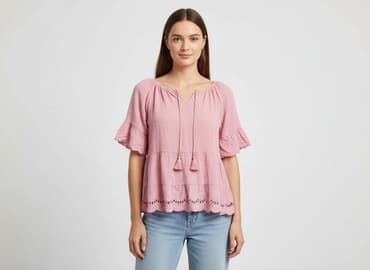 modne duże rozmiary bluzki i tuniki: Bluzka damska, rozmiar L — 1