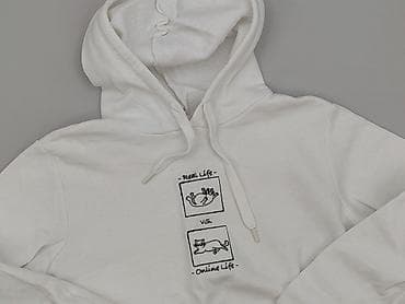 bluza stich h: PULL&BEAR, Bluza z kapturem damska, rozmiar M — 1
