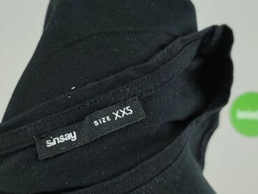 sinsay t shirty basic: Sinsay, T-shirt damski, rozmiar 2XS — 6