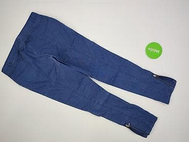 pull on trousers h: Spodnie materiałowe damskie, rozmiar M — 3