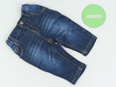 czarne rajstopy dla niemowlaka: Denim pants, 1-3 months, condition - Perfect — 2