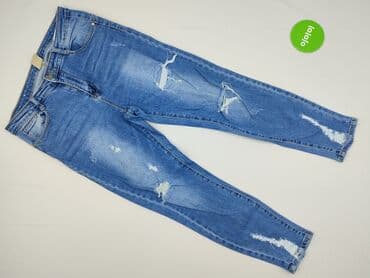 przecierane jeansy: Jeansy damskie, rozmiar XL — 2