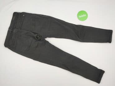 czarne jeansy z dziurami: Jeansy damskie, rozmiar S — 3