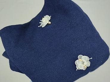 niebieski sweter damski: Sweter damski, rozmiar One size — 4