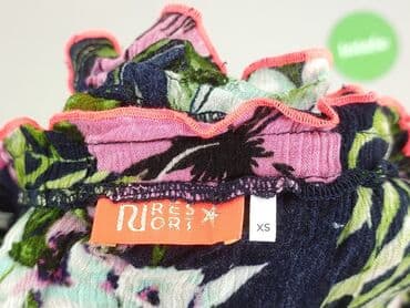 bluzki hiszpanki w kwiaty: Bluzka damska, rozmiar XS — 4