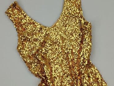 jaki kolor rajstop do złotej sukienki: Sukienka damska, S — 1