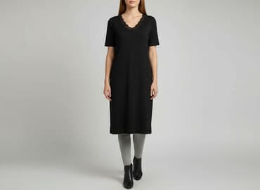 ccc sandały czarne na obcasie: Sukienka damska, rozmiar M — 7