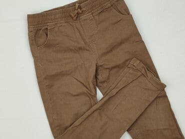 krotkie skarpety reserved: Material trousers, Little kids, 9 years, 128/134, condition - Very good — 1