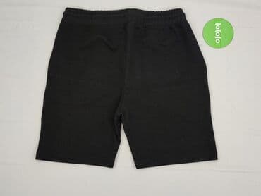 czarne eleganckie szorty: Dolce & Gabbana, Szorty dla mężczyzn, L — 4