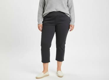 leginsy janina: Janina, Spodnie 3/4 damskie, rozmiar 4XL — 6