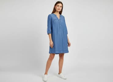 sukienki dżinsowe wrangler: Sukienka damska, rozmiar S — 1