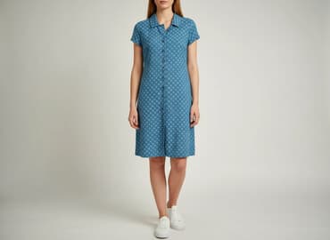 koszule modna kiecka: Sukienka damska, rozmiar S — 1