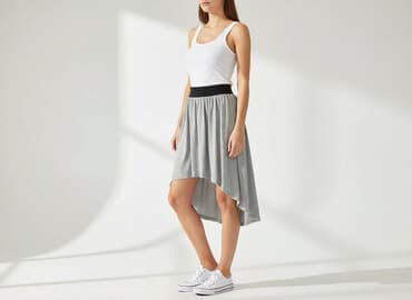 spódnice dresowe asymetryczne: Spódnica damska, rozmiar M — 7