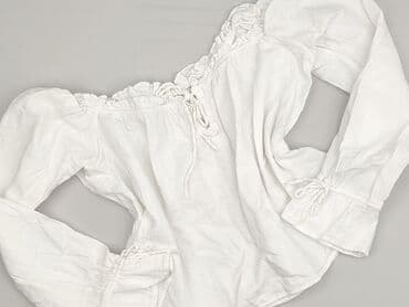 sweter piórkowy na drutach: Bershka, Bluzka damska, rozmiar L — 1