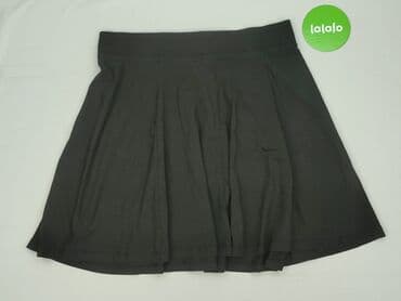 spódniczka rozkloszowane czarne: H&M Divided, Spódnica damska, L — 3