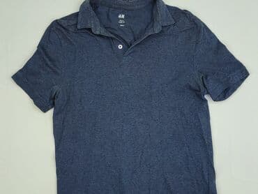bluzka h m basic: H&M, Koszulka polo dla mężczyzn, rozmiar S — 1