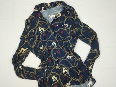 granatowe bluzki: Reserved, Bluzka damska, rozmiar M — 1