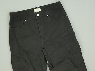 zielone cargo hm: H&M, Spodnie cargo damskie, rozmiar S — 1