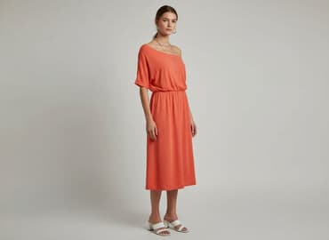 czerwona sukienka cropp: Sukienka damska, rozmiar M — 6