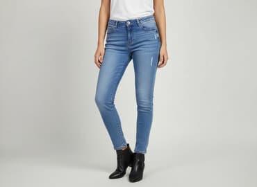 m sara spodnie woskowane: M.Sara, Jeans for women, size M — 1