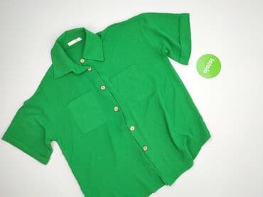 bluzki v neck: Koszula damska, rozmiar 4XL — 2