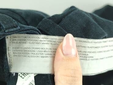 spodnie hello kitty piżama czarne: Mango, Spodnie materiałowe damskie, rozmiar XS — 5
