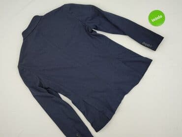 marynarka pull and bear: Męska marynarka ZARA MAN - Kolor: granatowy - Rozmiar z metki: EU 48 — 3