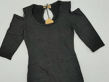 bluzki dekolt karo: Sukienka damska, rozmiar S — 1