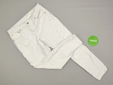 białe rajstopy 164: Jeansy damskie, rozmiar L — 2