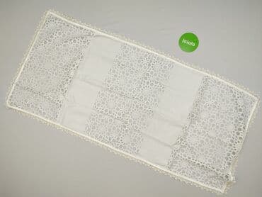 Artykuły papiernicze: Obrus 112 x 48, kolor - Biały, stan - Idealny — 3