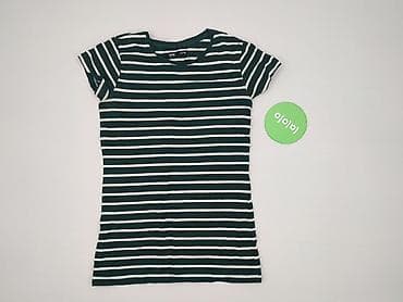 tshirt czarny: Sinsay, T-shirt damski, rozmiar XS — 2