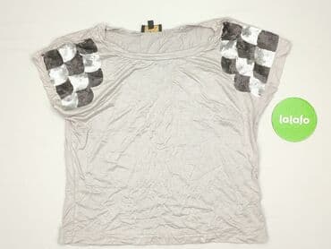 srebrne bolerko do sukienki: Bluzka damska, M — 3