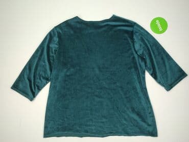 bluzki welurowa z krótkim rękawem: Bluzka damska, rozmiar S — 4