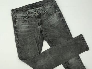 legginsy woskowane push up: Jeansy damskie, S — 1