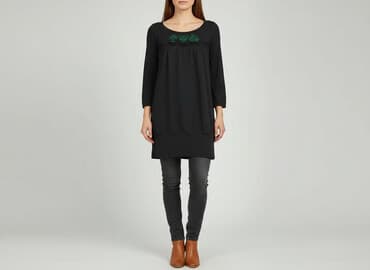 tanie tuniki dla puszystych: Sukienka damska, rozmiar S — 8