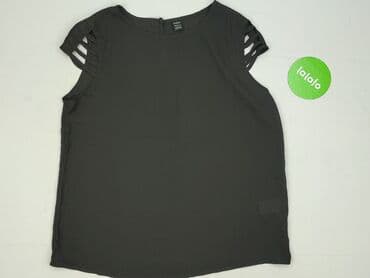 bluzki z tiulem czarne: Shein, Women's blouse, L — 2