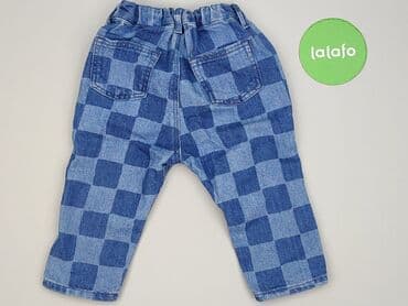 skarpety x bionic: Spodnie jeansowe, H&M, 9-12 miesięcy, stan - Bardzo dobry — 3