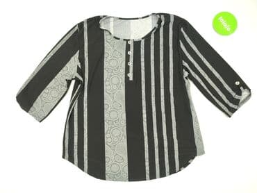 eleganckie bluzki plus size allegro: Women's blouse, size 3XL (EU 46) — 2