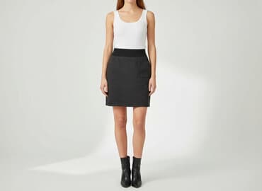 krótkie spódnice skórzane: Top Secret, Spódnica damska, rozmiar S — 1