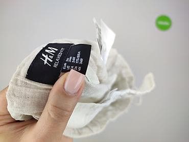 lenar plus: H&M, Spodnie materiałowe damskie, rozmiar 3XL — 4