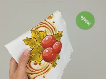 Dekoracje do domu: Serwetka 32 x 32, kolor - Biały, stan - Bardzo dobry — 4
