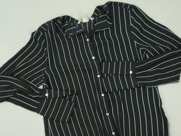 czarne spodnie i koszula: H&M, Koszula damska, rozmiar S — 2