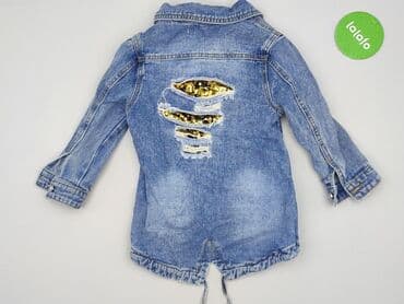 betta rajstopy: Dziecięca kurtka jeansowa, 3-4 lat, 98-104 cm, stan - Bardzo dobry — 3