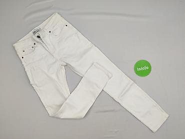 pull and bear white top: Zara, Jeansy damskie, rozmiar S — 2