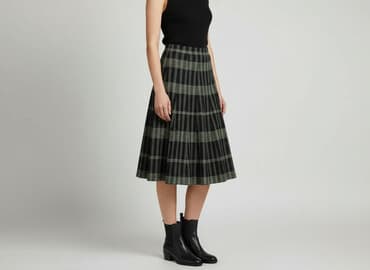 spódniczka khaki: Spódnica damska, rozmiar XS — 6