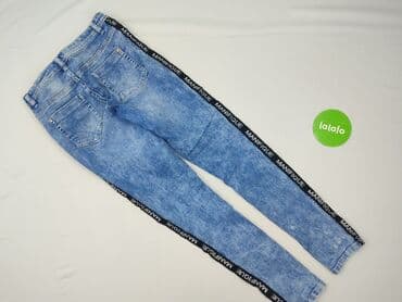jeansy na gumce: Used Jeans, Jeansy damskie, rozmiar S — 3