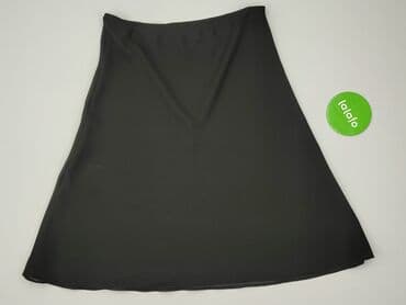 spódniczka rozkloszowane czarne: Wallis, Spódnica damska, L — 3