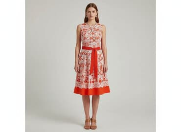 bonprix sukienki czerwone: Sukienka damska, rozmiar S — 5