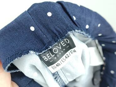 reserved sukienka niebieska w groszki: Ulubione, Spodnie materiałowe damskie, rozmiar M — 4