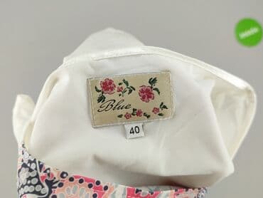 bluzki damskie kimono: Blue, Bluzka damska, rozmiar L — 4